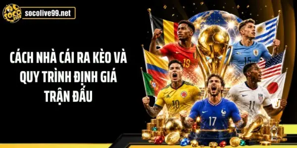 Cách Nhà Cái Ra Kèo Và Quy Trình Định Giá Trận Đấu
